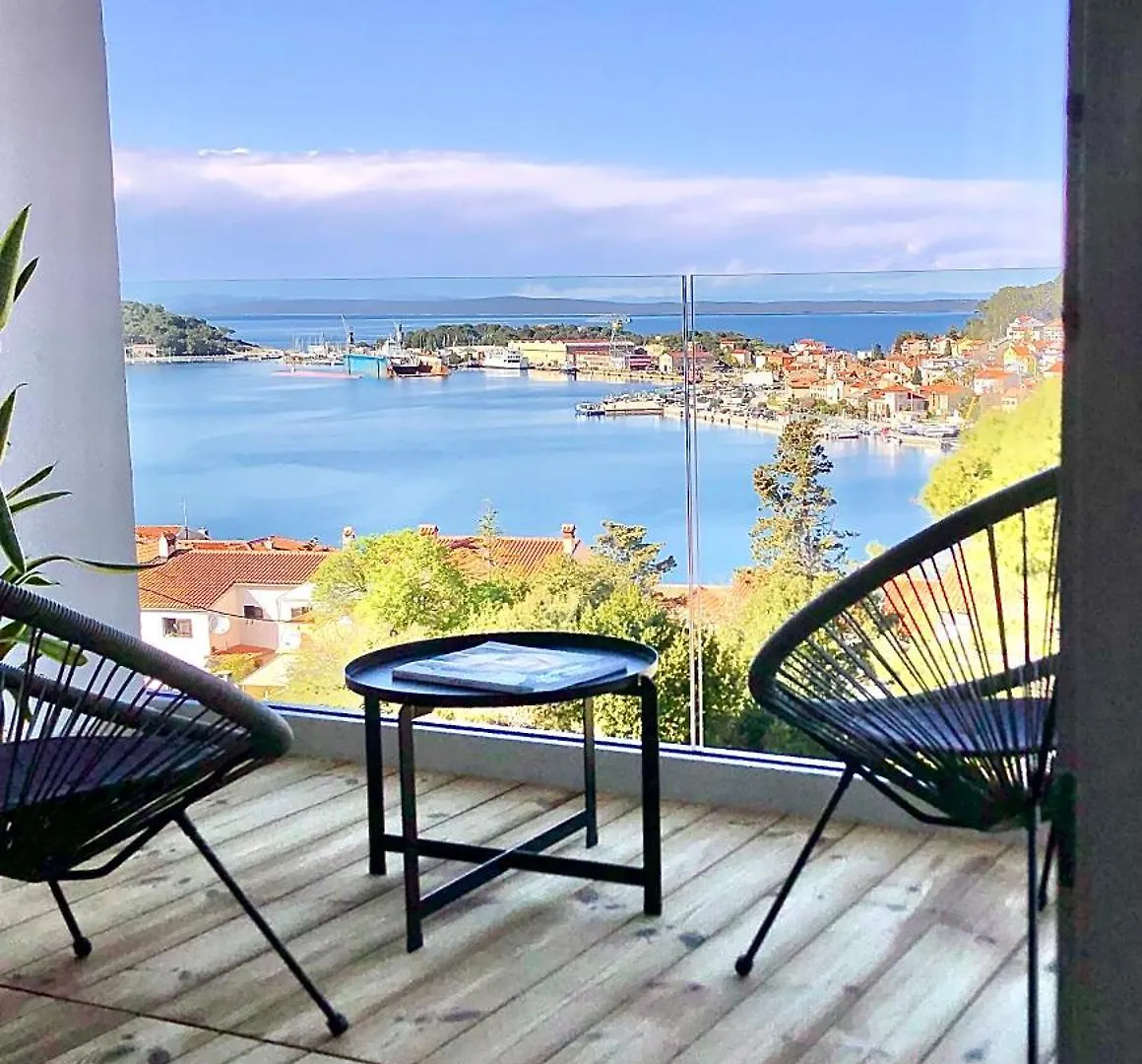 Beautiful View Apartment With Garage Space Mali Losinj 0*,